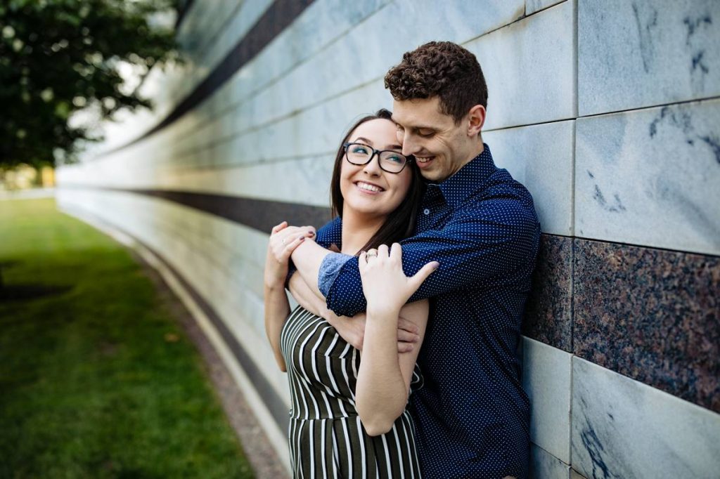 engagement session in Cleveland